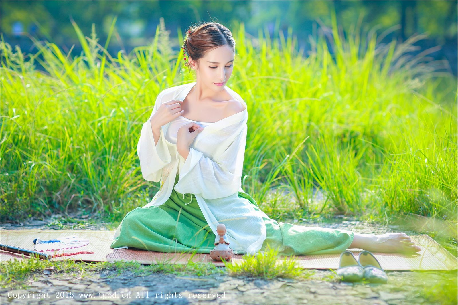 [TGOD推女神] 2015.09.22 艾希ICE 清新汉服之艾希女神